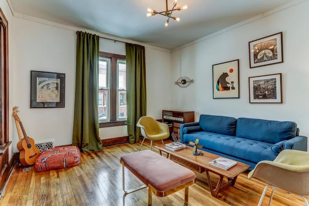 Villa Luxe Mid-Century Styled Historic Townhouse #1 à Détroit Extérieur photo